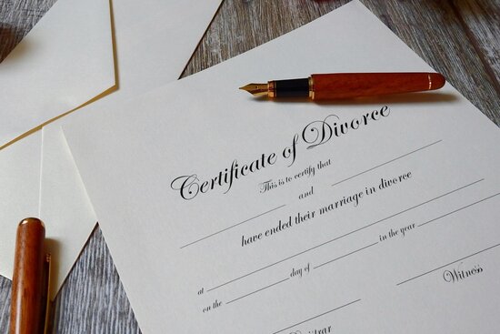 Certificate of Divorce After A Legal Separation